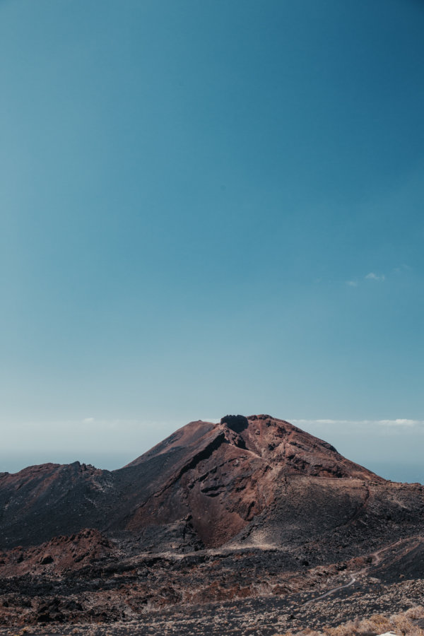 Vulkanlandschaft La Palma (Hochformat) -  - 